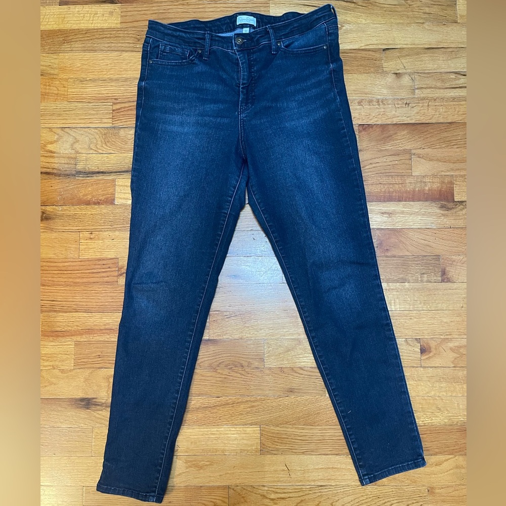 Jessica Simpson Blue Skinny Jeans Size 12 pre-❤️ EUC inseam 28